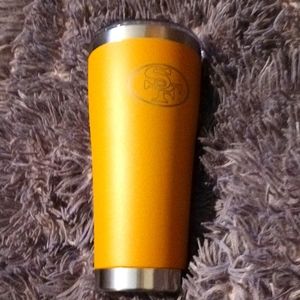 New San Francisco 49ers Personalized 30oz. Laser Etched Canyon Tumbler